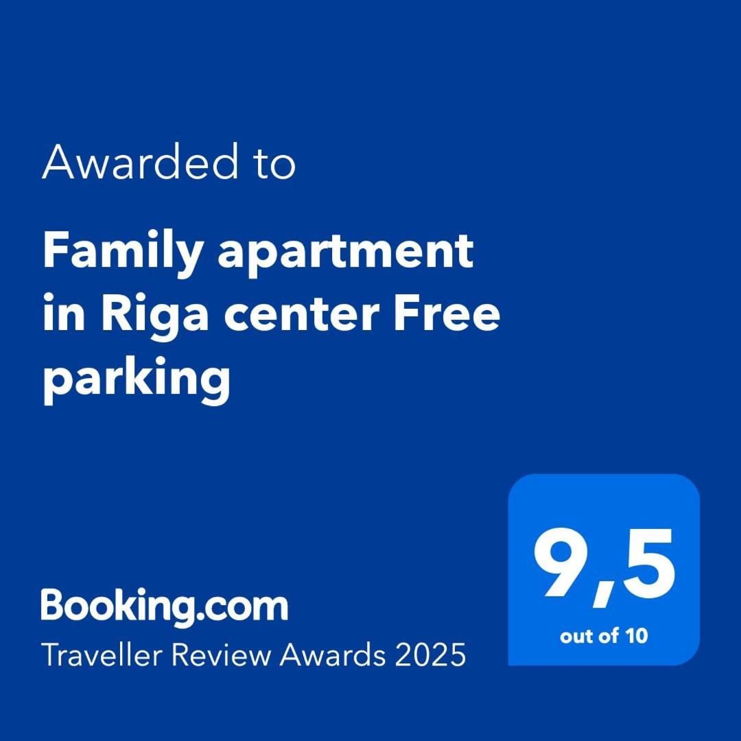 Family Apartment In Riga Center And Free Parking Екстер'єр фото
